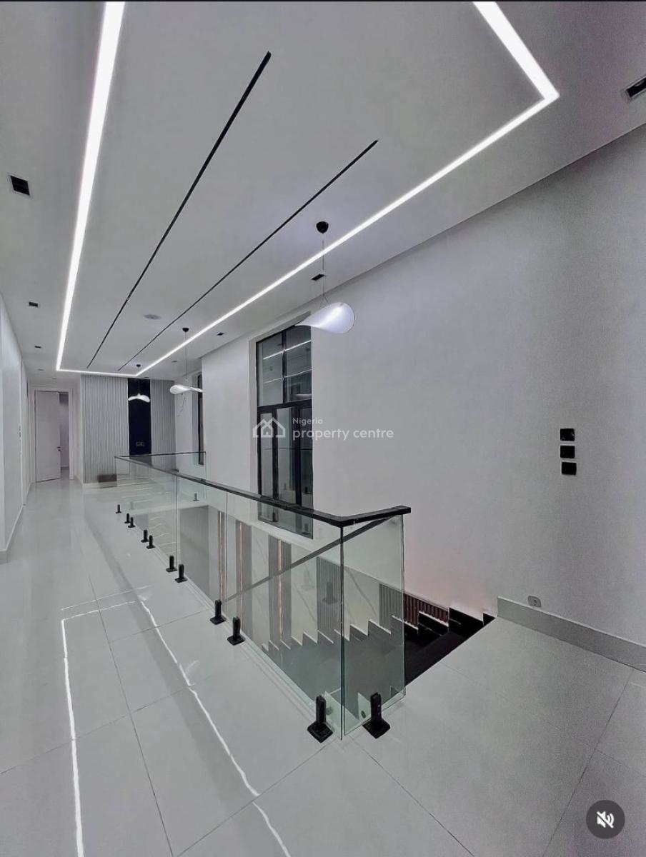 Contemporary 5 Bedrooms Fully Detached Duplex with Bq, Gym & Pool, Chevron Tollgate, Lekki Phase 2, Lekki, Lagos, Detached Duplex for Sale