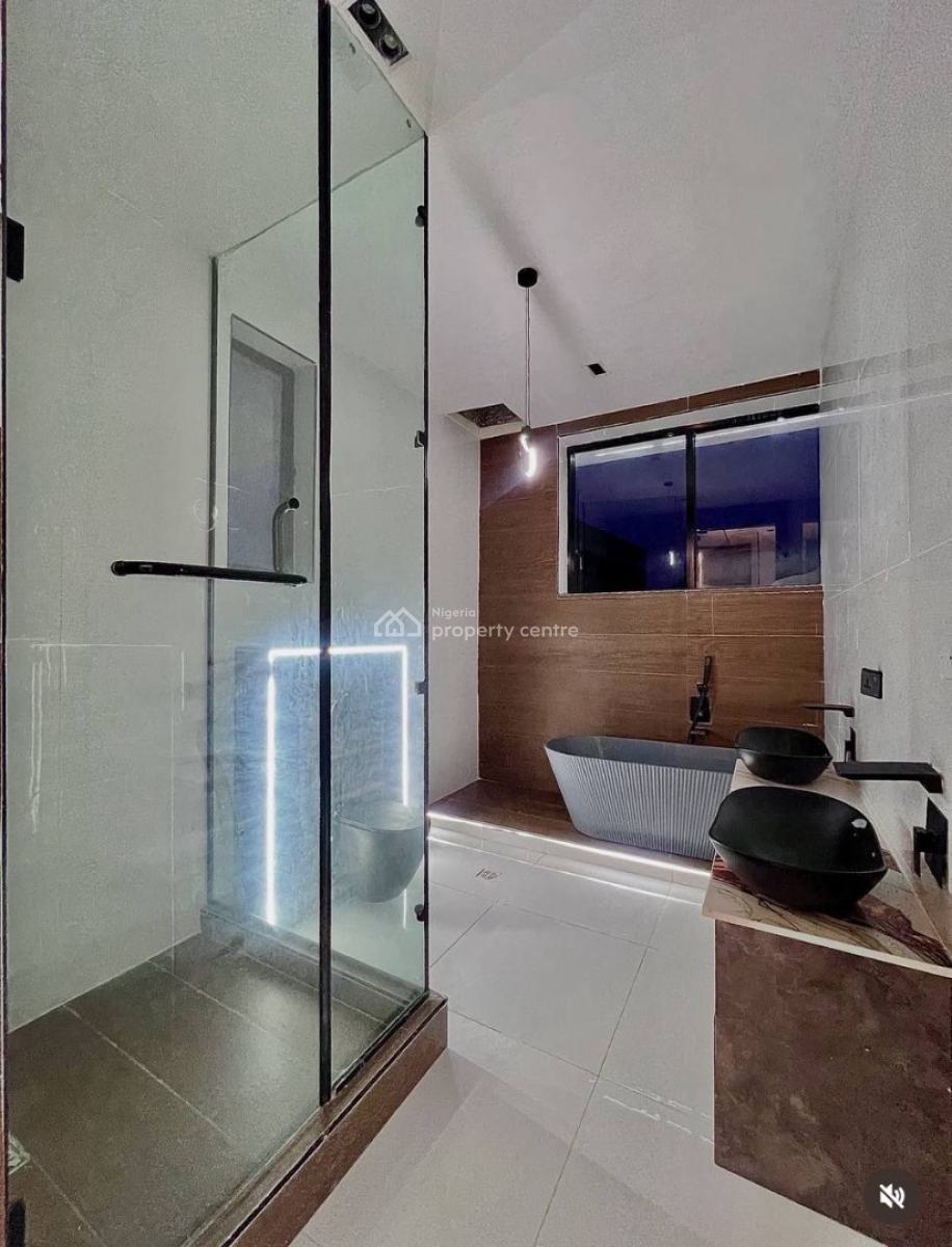 Contemporary 5 Bedrooms Fully Detached Duplex with Bq, Gym & Pool, Chevron Tollgate, Lekki Phase 2, Lekki, Lagos, Detached Duplex for Sale