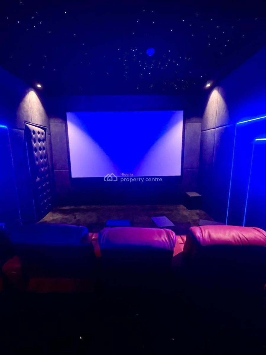 Luxury 6 Bedroom Mansion with a Cinema , Pool , Home Automation, 2 Bqs, Pinnock Beach Estate, Osapa, Lekki, Lagos, Detached Duplex for Sale