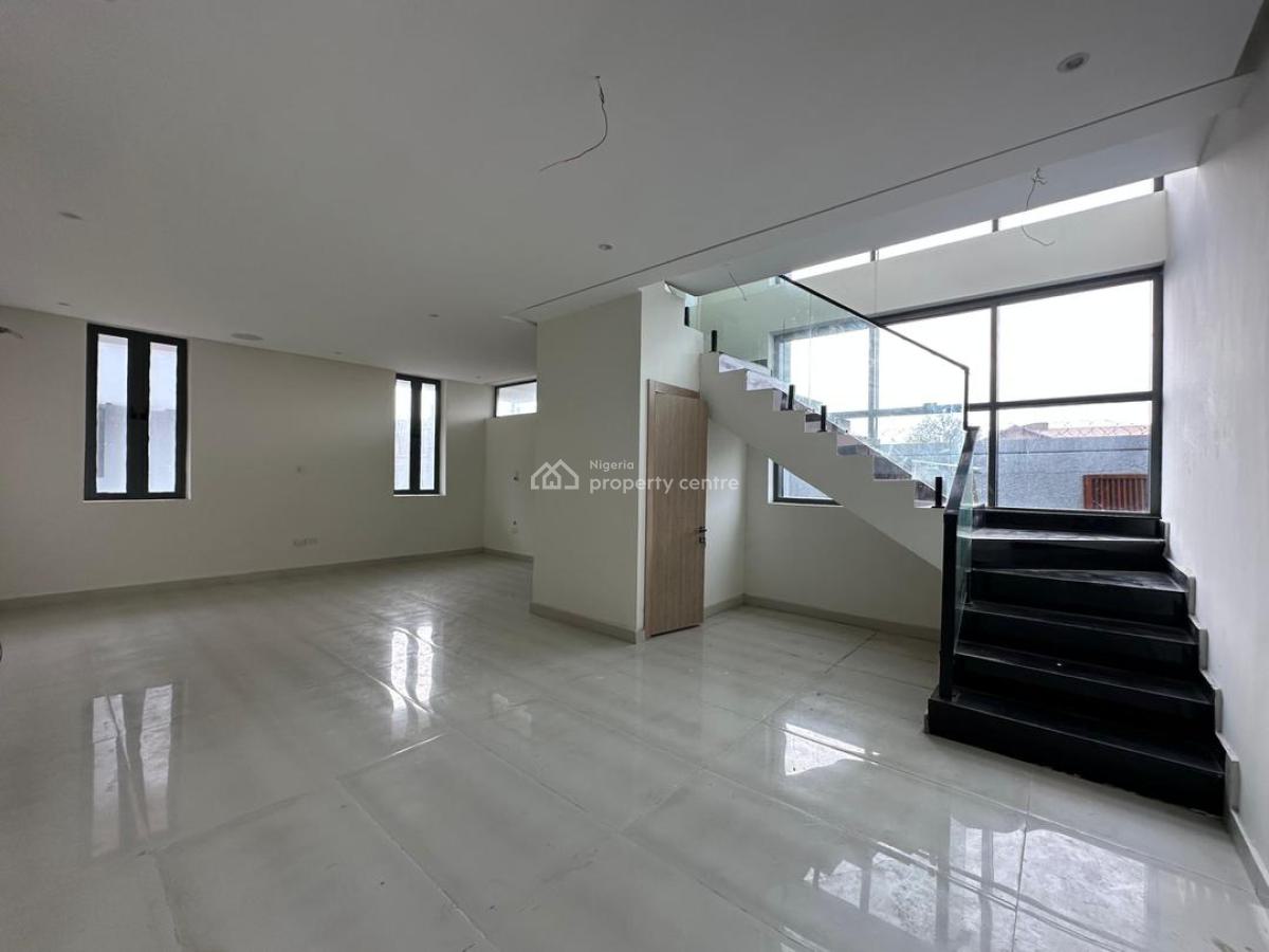 Brandnew 4bedroom Terrace Dipped with Bq at Alpha Beach Road Lekki, Alpha Beach Road Before Chevron Lekki, Lekki, Lagos, Terraced Duplex for Rent