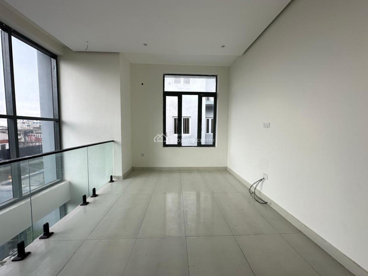 Brandnew 4bedroom Terrace Dipped with Bq at Alpha Beach Road Lekki, Alpha Beach Road Before Chevron Lekki, Lekki, Lagos, Terraced Duplex for Rent