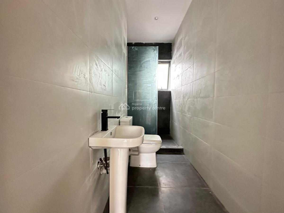 Brandnew 4bedroom Terrace Dipped with Bq at Alpha Beach Road Lekki, Alpha Beach Road Before Chevron Lekki, Lekki, Lagos, Terraced Duplex for Rent