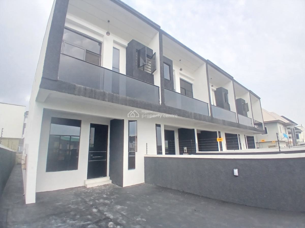 Brand New Modernly Built 4 Bedroom Semi-detached Duplex with a Room B, Mobile Road, Lekki, Lagos, Semi-detached Duplex for Rent