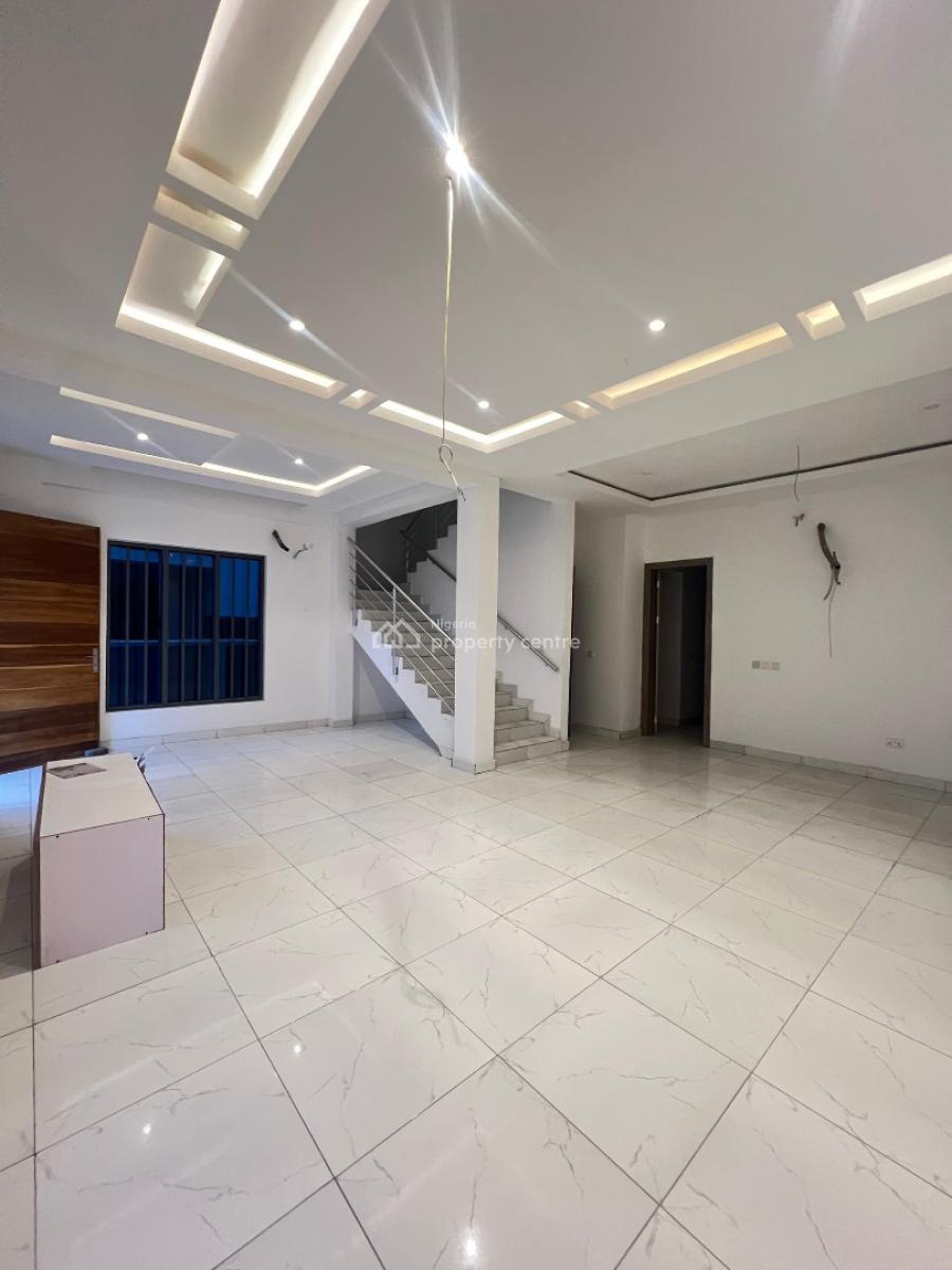 Spacious 4 Bedroom Semi Detached Duplex with a Bq in a Secured Estate, Osapa, Osapa, Lekki, Lagos, Semi-detached Duplex for Sale