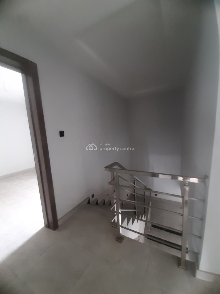 Serviced with 24/7 Power Supply 4 Bedroom En-suite Townhouse with Fitt, Ikate, Lekki, Lagos, Terraced Duplex for Rent