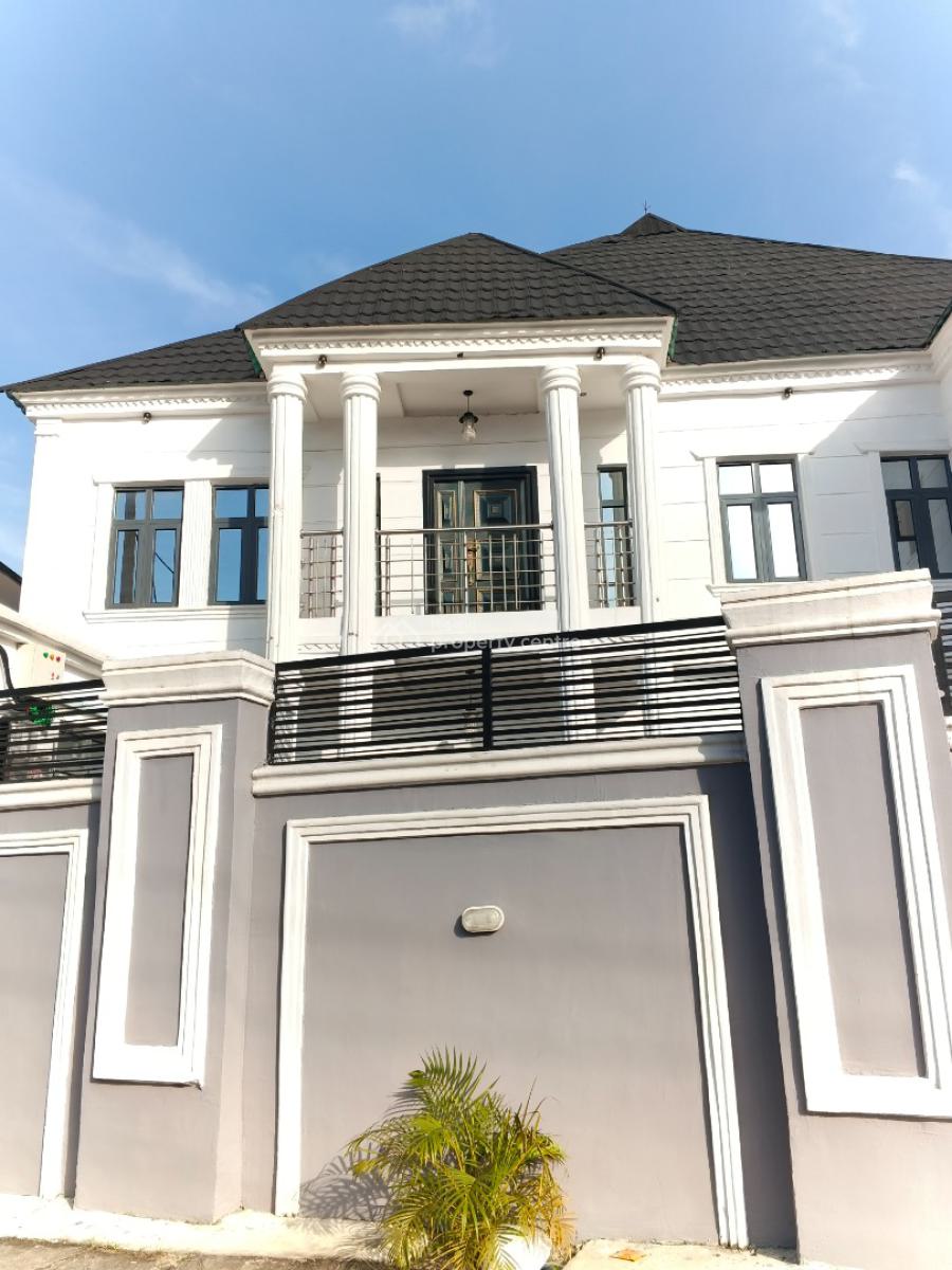 a Lovely Newly Built 4bedrooms Duplex Apartment., Thomas Estate Opposite Lekki Palm City Estate Ado Road, Ajah, Lagos, Terraced Duplex for Rent
