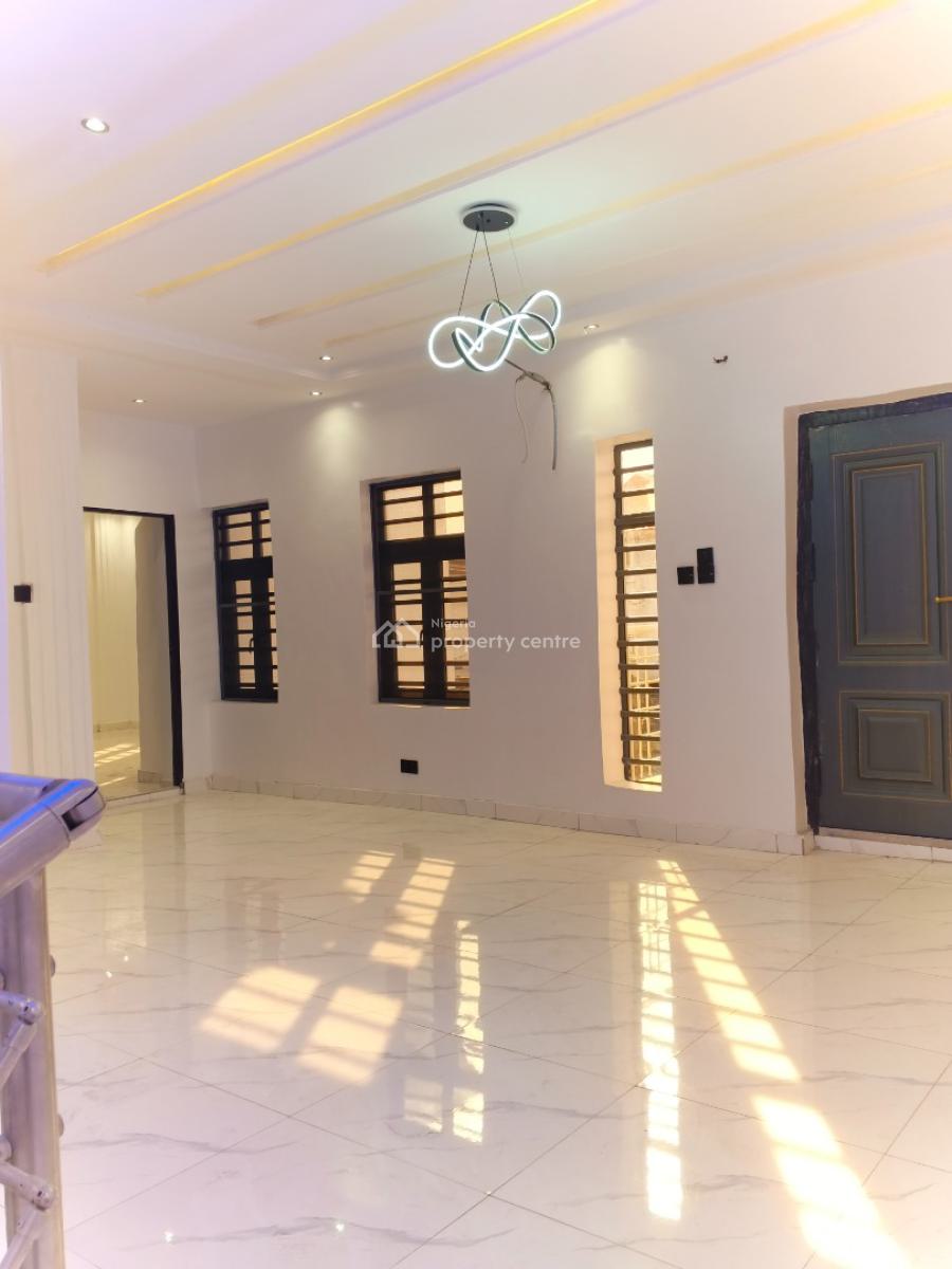 a Lovely Newly Built 4bedrooms Duplex Apartment., Thomas Estate Opposite Lekki Palm City Estate Ado Road, Ajah, Lagos, Terraced Duplex for Rent