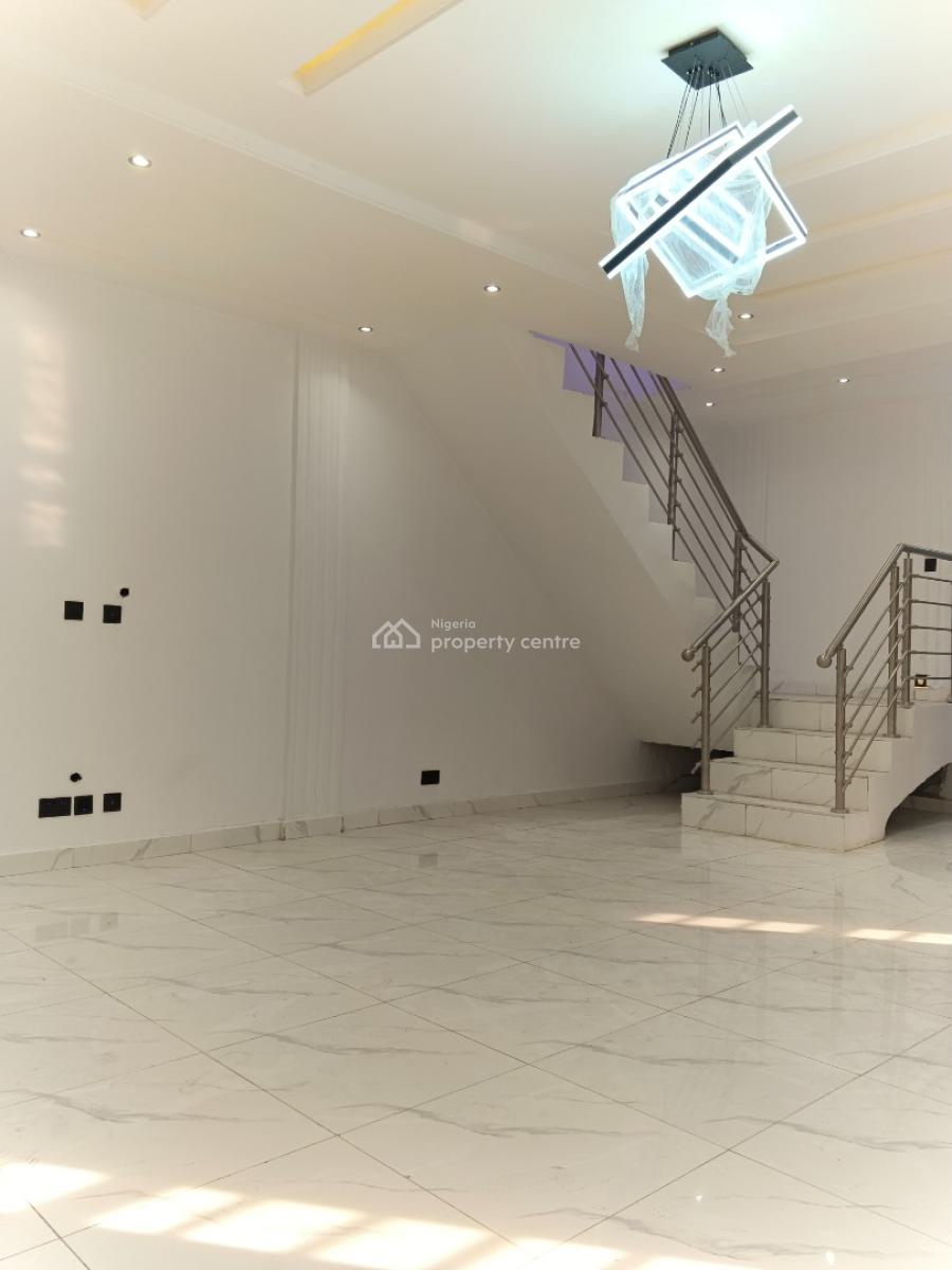 a Lovely Newly Built 4bedrooms Duplex Apartment., Thomas Estate Opposite Lekki Palm City Estate Ado Road, Ajah, Lagos, Terraced Duplex for Rent
