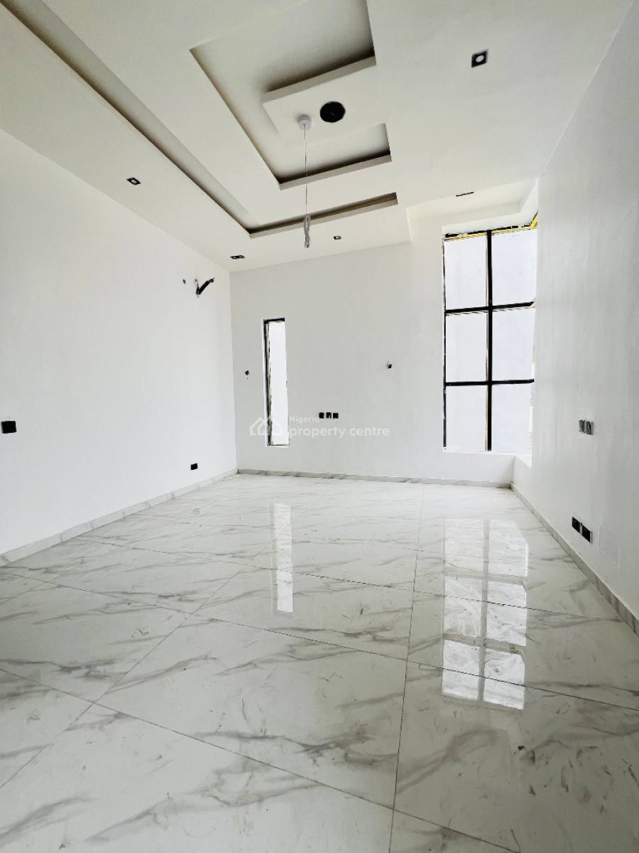4 Bedroom Fully Detached Duplex +bq with Pool ., Inside an Estate in Chevron, Lekki Phase 1, Lekki, Lagos, Detached Duplex for Sale