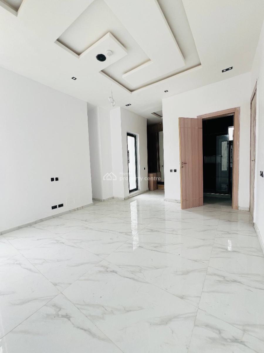 4 Bedroom Fully Detached Duplex +bq with Pool ., Inside an Estate in Chevron, Lekki Phase 1, Lekki, Lagos, Detached Duplex for Sale