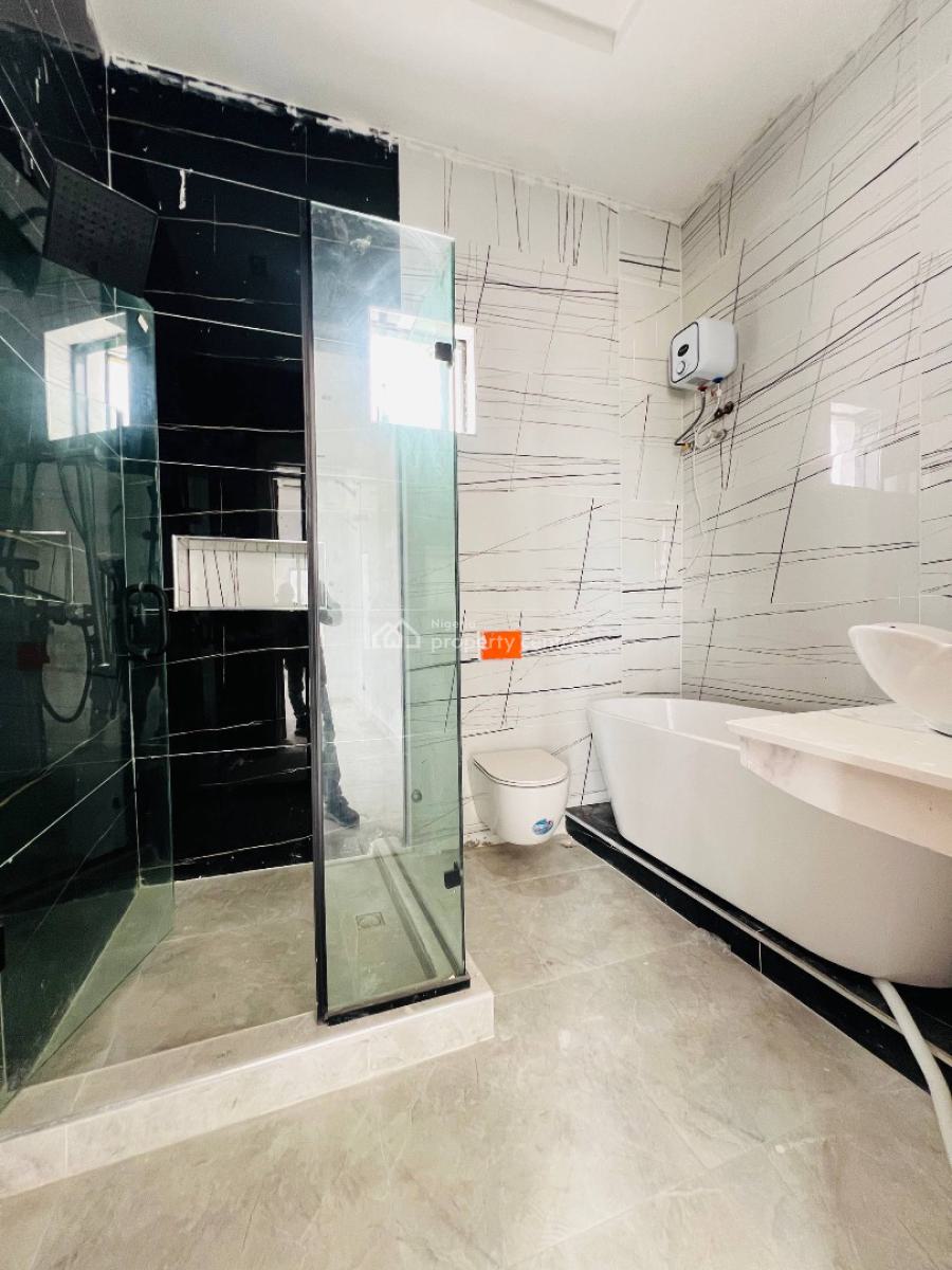 4 Bedroom Fully Detached Duplex +bq with Pool ., Inside an Estate in Chevron, Lekki Phase 1, Lekki, Lagos, Detached Duplex for Sale