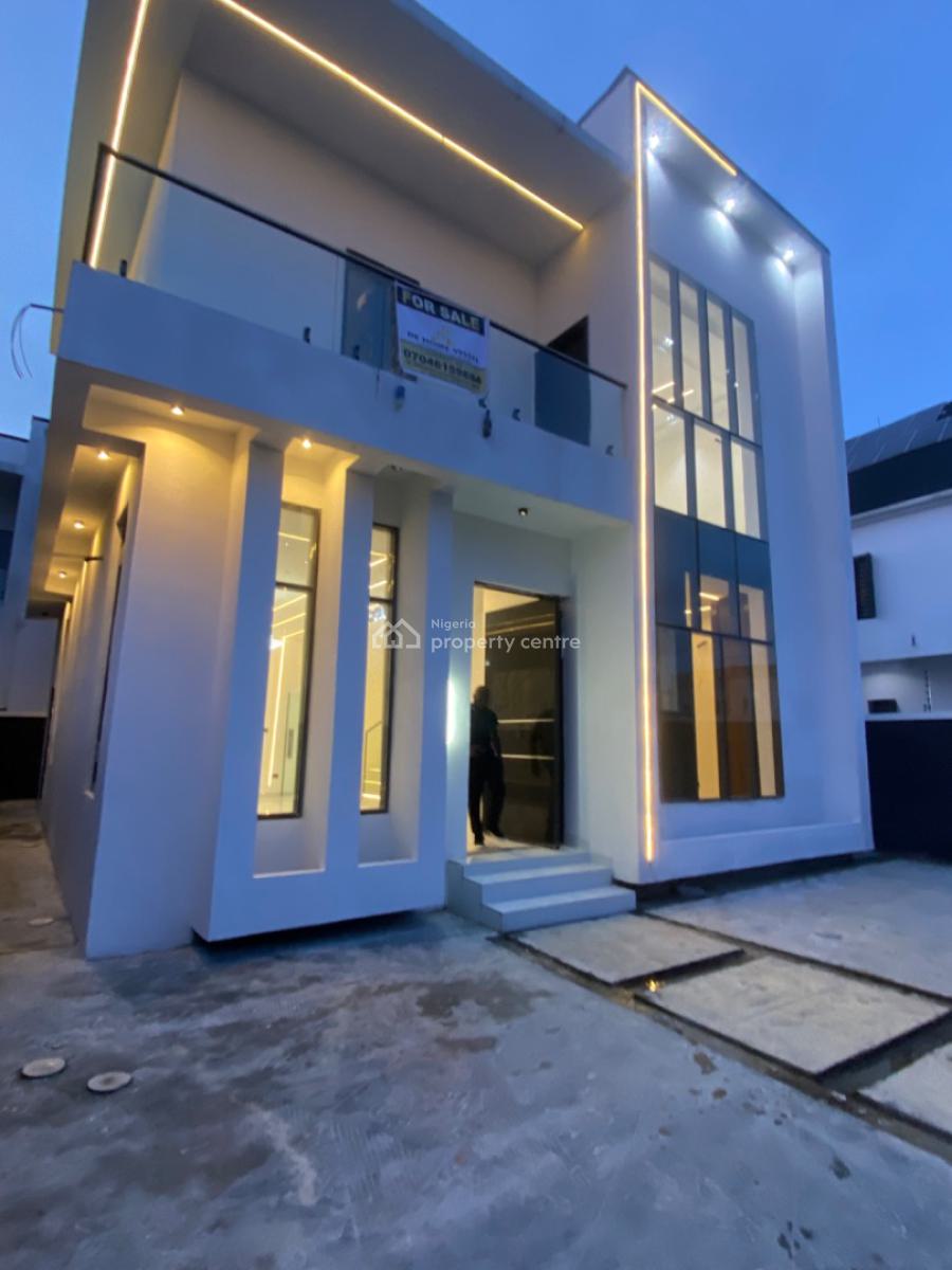 Automated Modem 4 Bedroom Duplex, Lekki Phase 1, Lekki, Lagos, Detached Duplex for Sale