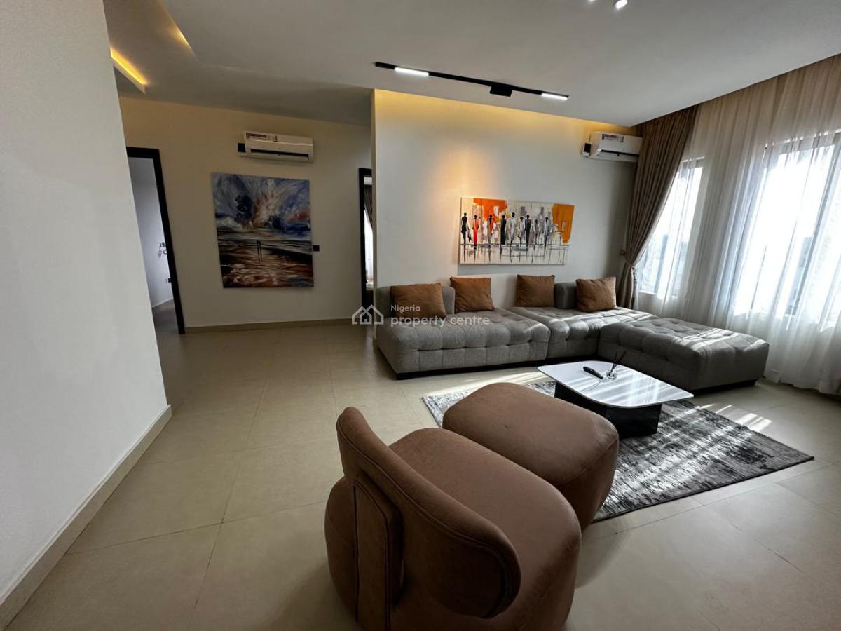 3 Bedroom Brand New Tastefully Furnished Pent Floor Apartment, 7 Oluwakayode Jacobs Crescent, Lekki Phase 1, Lekki, Lagos, Flat / Apartment Short Let