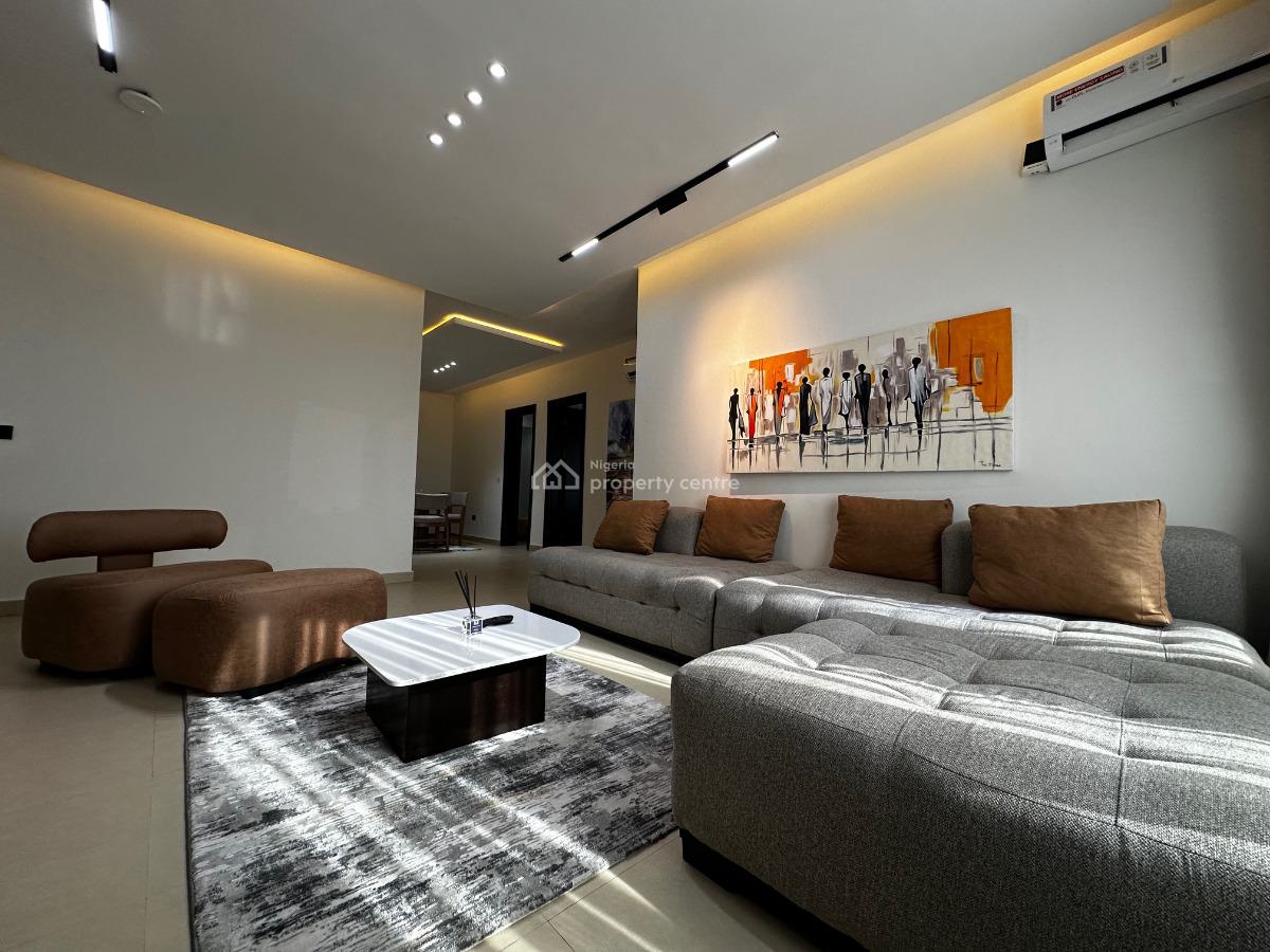 3 Bedroom Brand New Tastefully Furnished Pent Floor Apartment, 7 Oluwakayode Jacobs Crescent, Lekki Phase 1, Lekki, Lagos, Flat / Apartment Short Let