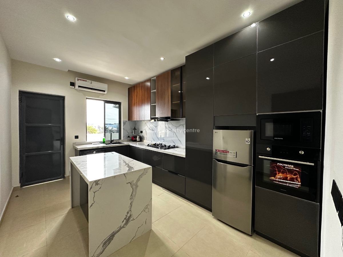 3 Bedroom Brand New Tastefully Furnished Pent Floor Apartment, 7 Oluwakayode Jacobs Crescent, Lekki Phase 1, Lekki, Lagos, Flat / Apartment Short Let