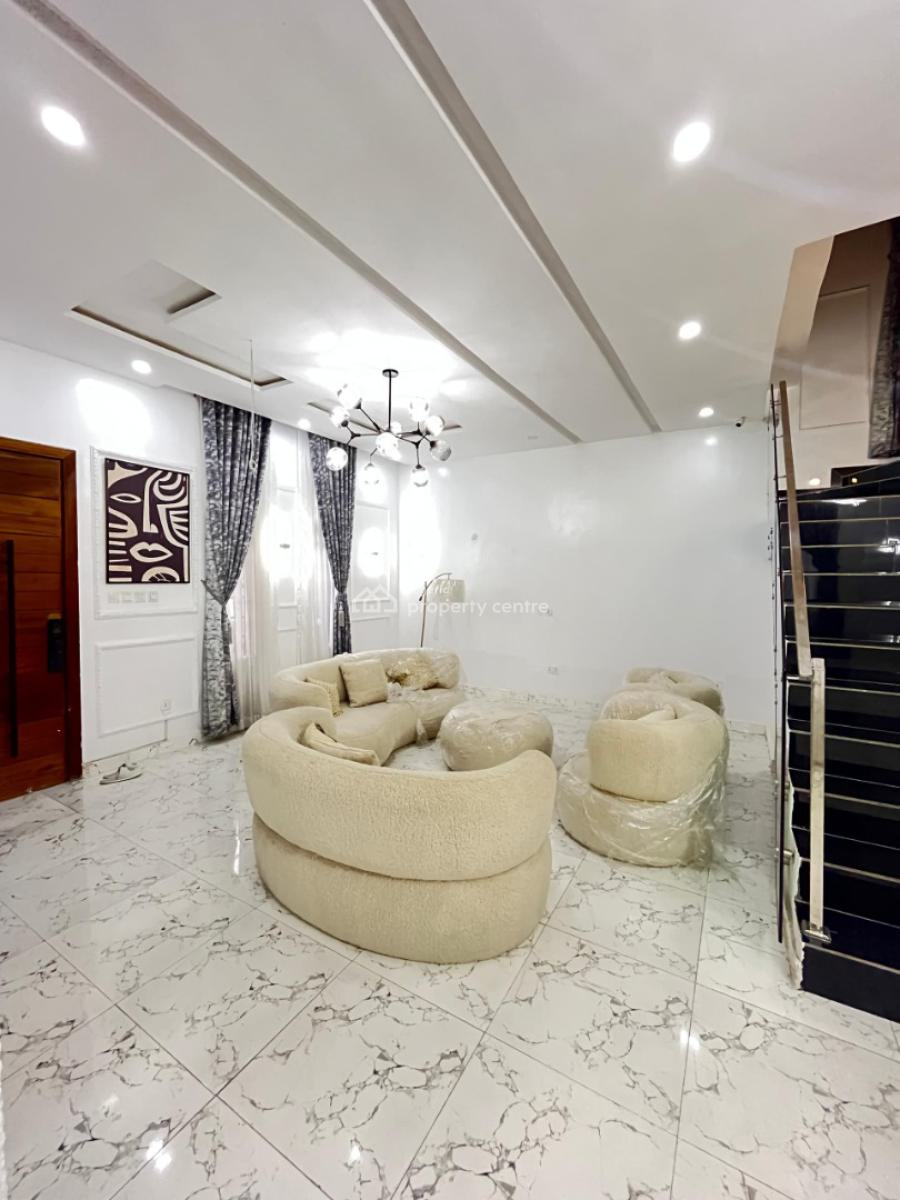 Well Furnished 4 Bedroom Fully Detached Duplex with Bq, Agungi, Lekki, Lagos, Detached Duplex for Sale