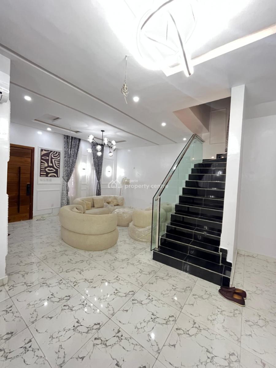 Well Furnished 4 Bedroom Fully Detached Duplex with Bq, Agungi, Lekki, Lagos, Detached Duplex for Sale