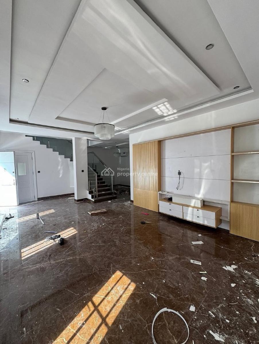 Stunning 5 Bedroom Terrace Duplex with Bq, Ikate, Lekki, Lagos, Terraced Duplex for Rent