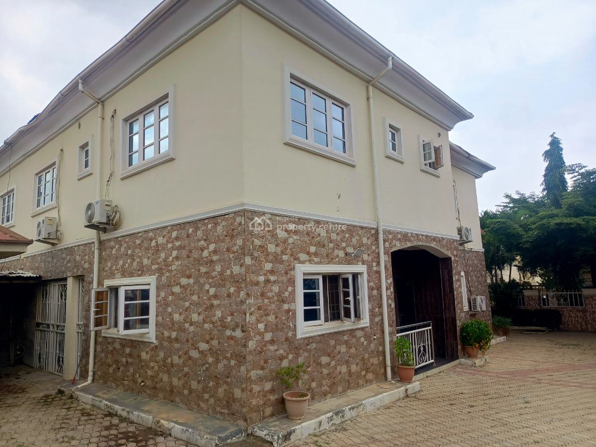 Specious 4 Bedrooms Semi-detached Duplex with Bq and Security House., By Back of Shoprite, Close to Brains and Harmers Estate, Apo, Abuja, Semi-detached Duplex for Sale