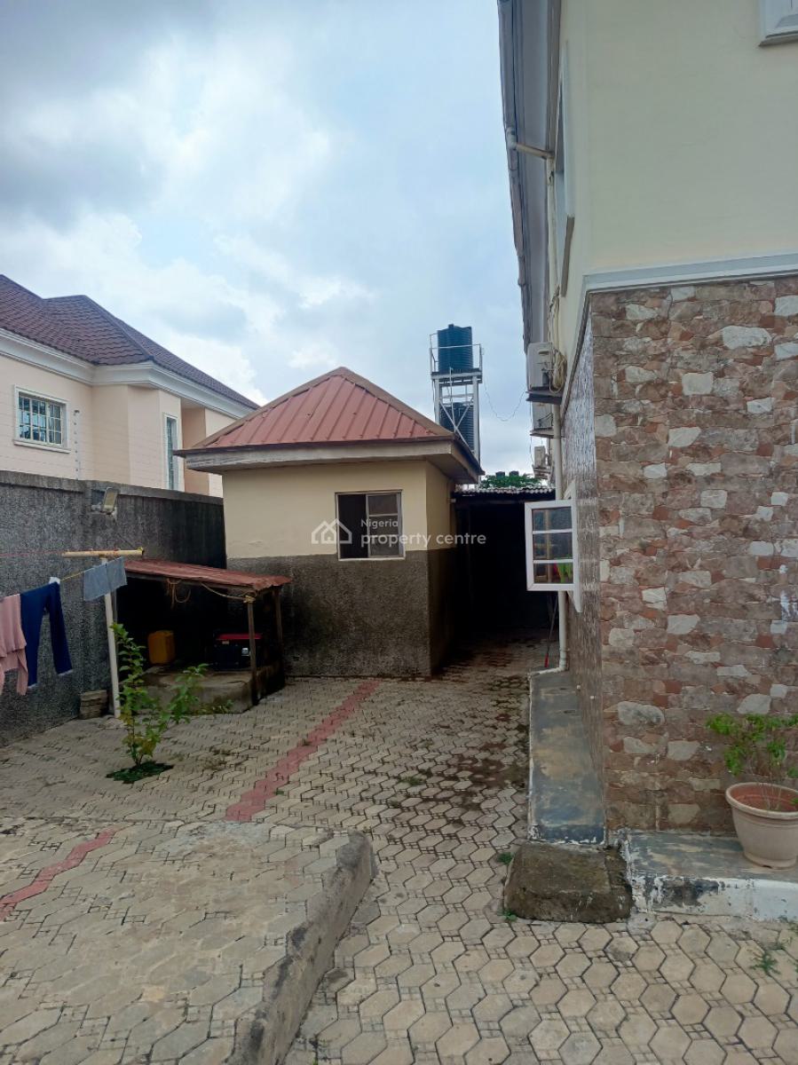 Specious 4 Bedrooms Semi-detached Duplex with Bq and Security House., By Back of Shoprite, Close to Brains and Harmers Estate, Apo, Abuja, Semi-detached Duplex for Sale