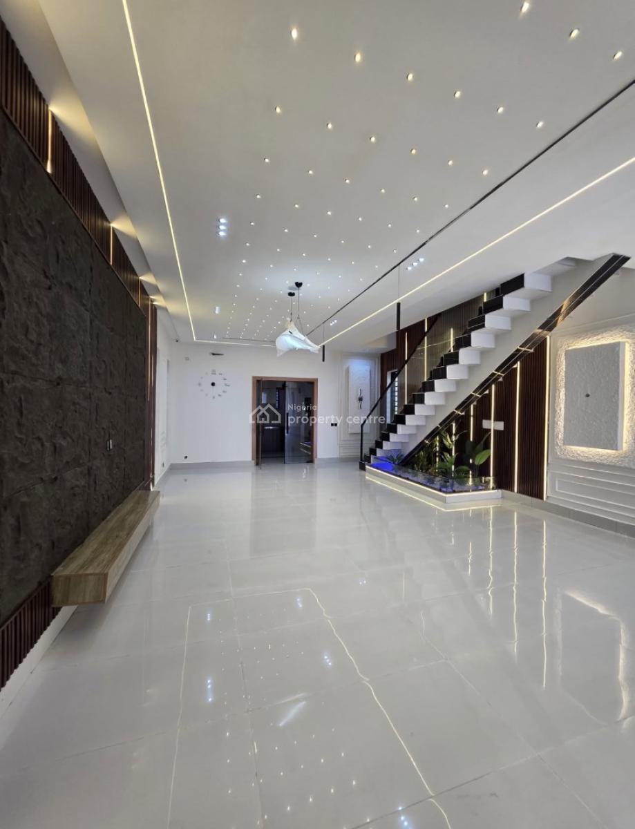 Contemporary 5bedroom Fully Detached Duplex with Room Bq+ Swimming Po, Inside a Great and Secured Estate in Ajah, Ajah, Lagos, Detached Duplex for Sale