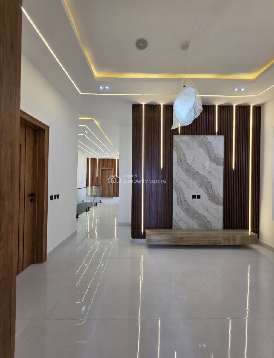 Contemporary 5bedroom Fully Detached Duplex with Room Bq+ Swimming Po, Inside a Great and Secured Estate in Ajah, Ajah, Lagos, Detached Duplex for Sale