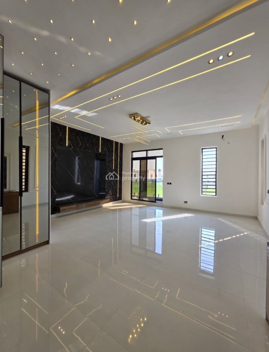 Contemporary 5bedroom Fully Detached Duplex with Room Bq+ Swimming Po, Inside a Great and Secured Estate in Ajah, Ajah, Lagos, Detached Duplex for Sale
