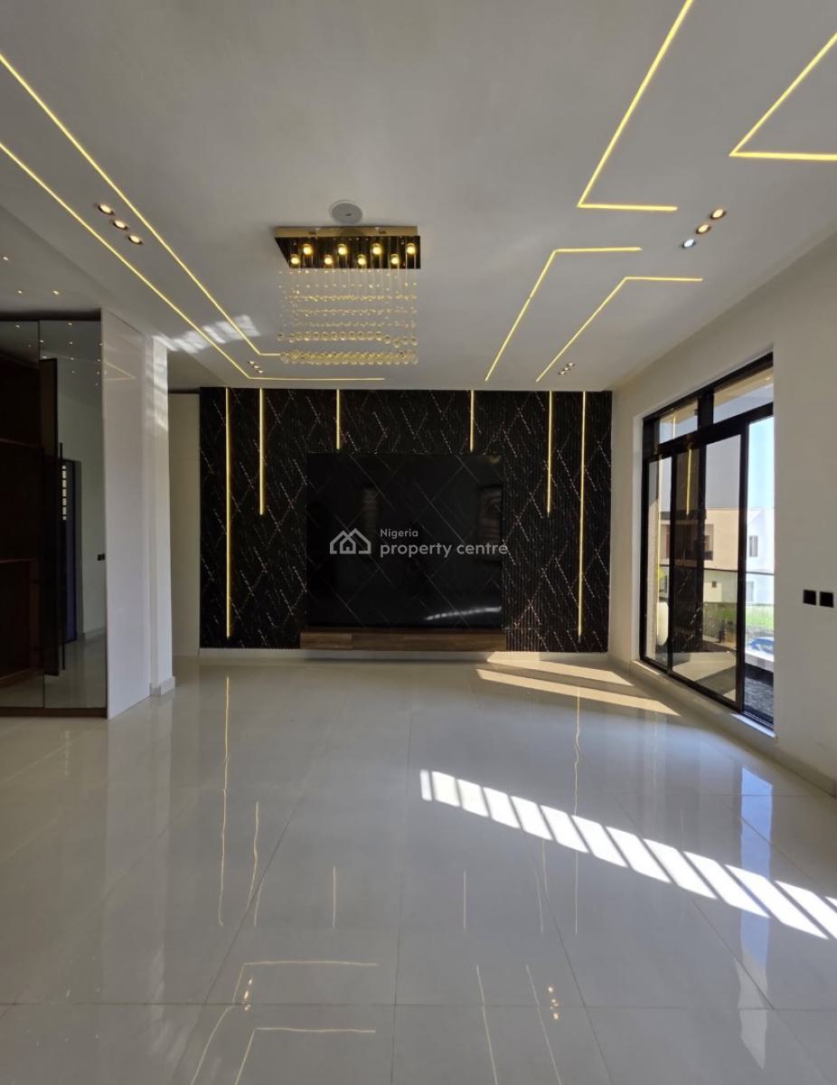 Contemporary 5bedroom Fully Detached Duplex with Room Bq+ Swimming Po, Inside a Great and Secured Estate in Ajah, Ajah, Lagos, Detached Duplex for Sale