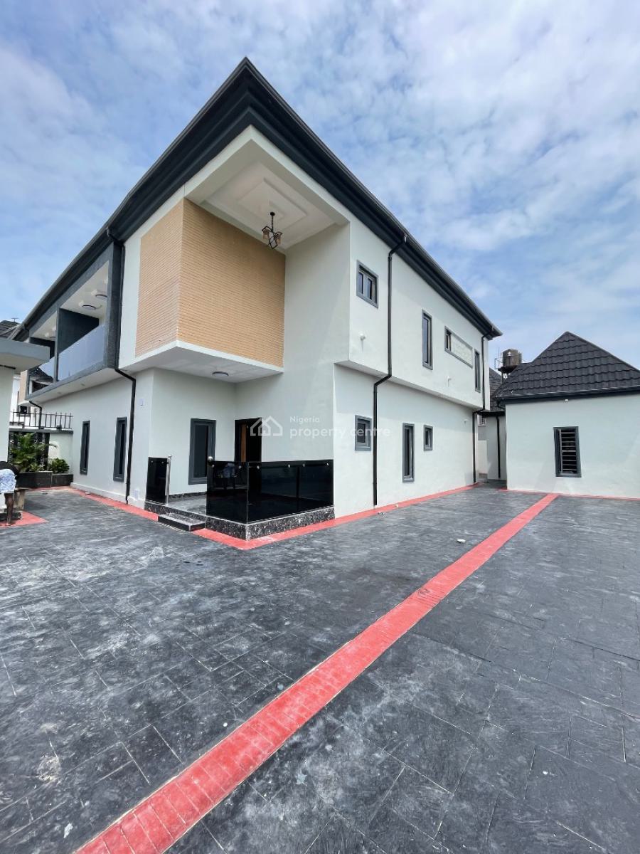 4 Bedroom Spacious Semi Detached Duplexqith Ensuite Bq, Sangotedo, Ajah, Lagos, Semi-detached Duplex for Sale