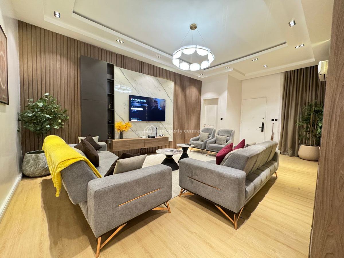 Prime 3 Bedroom Penthouse Waterfront - Pool -gym- Netflix, Lekki Phase 1, Lekki, Lagos, House Short Let