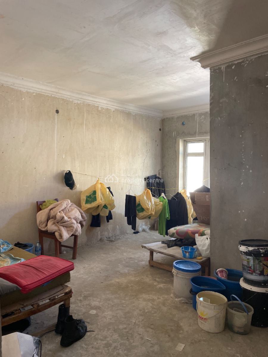 3 Bedrooms Terraced Carcass with Bq, Chevron Drive, Lekki Expressway, Lekki, Lagos, Terraced Duplex for Sale