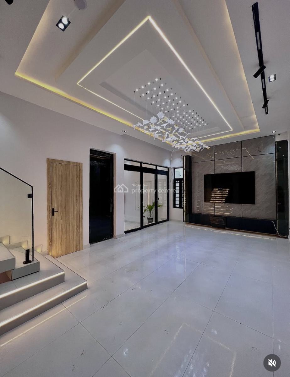 Contemporary Smart 4bedroom Fully Detached Duplex with Room Bq., Smart & Luxury Home Inside a Gated and Secured Estate in Ajah, Lekki, Lagos, Detached Duplex for Sale