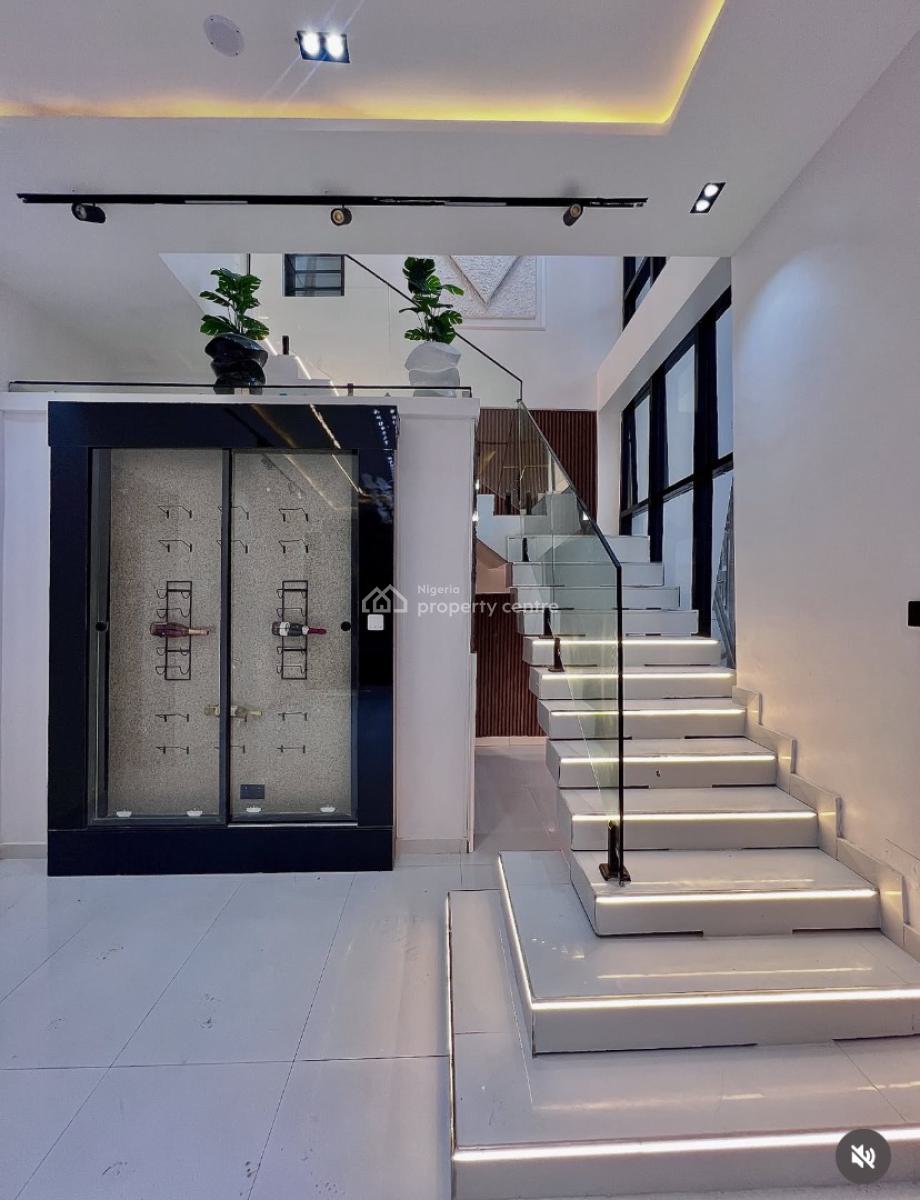 Contemporary Smart 4bedroom Fully Detached Duplex with Room Bq., Smart & Luxury Home Inside a Gated and Secured Estate in Ajah, Lekki, Lagos, Detached Duplex for Sale