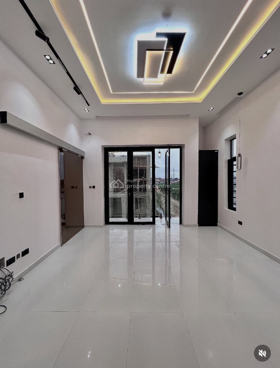 Contemporary Smart 4bedroom Fully Detached Duplex with Room Bq., Smart & Luxury Home Inside a Gated and Secured Estate in Ajah, Lekki, Lagos, Detached Duplex for Sale