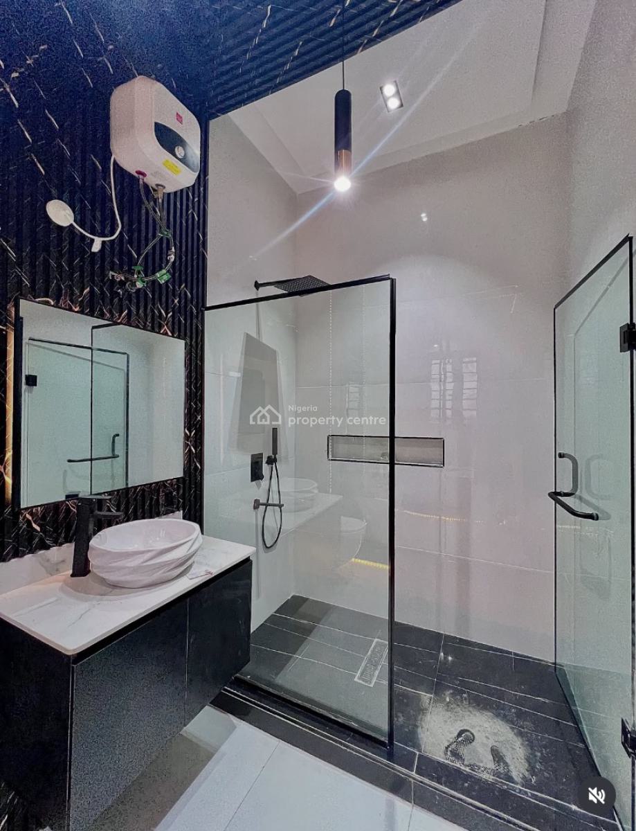 Contemporary Smart 4bedroom Fully Detached Duplex with Room Bq., Smart & Luxury Home Inside a Gated and Secured Estate in Ajah, Lekki, Lagos, Detached Duplex for Sale
