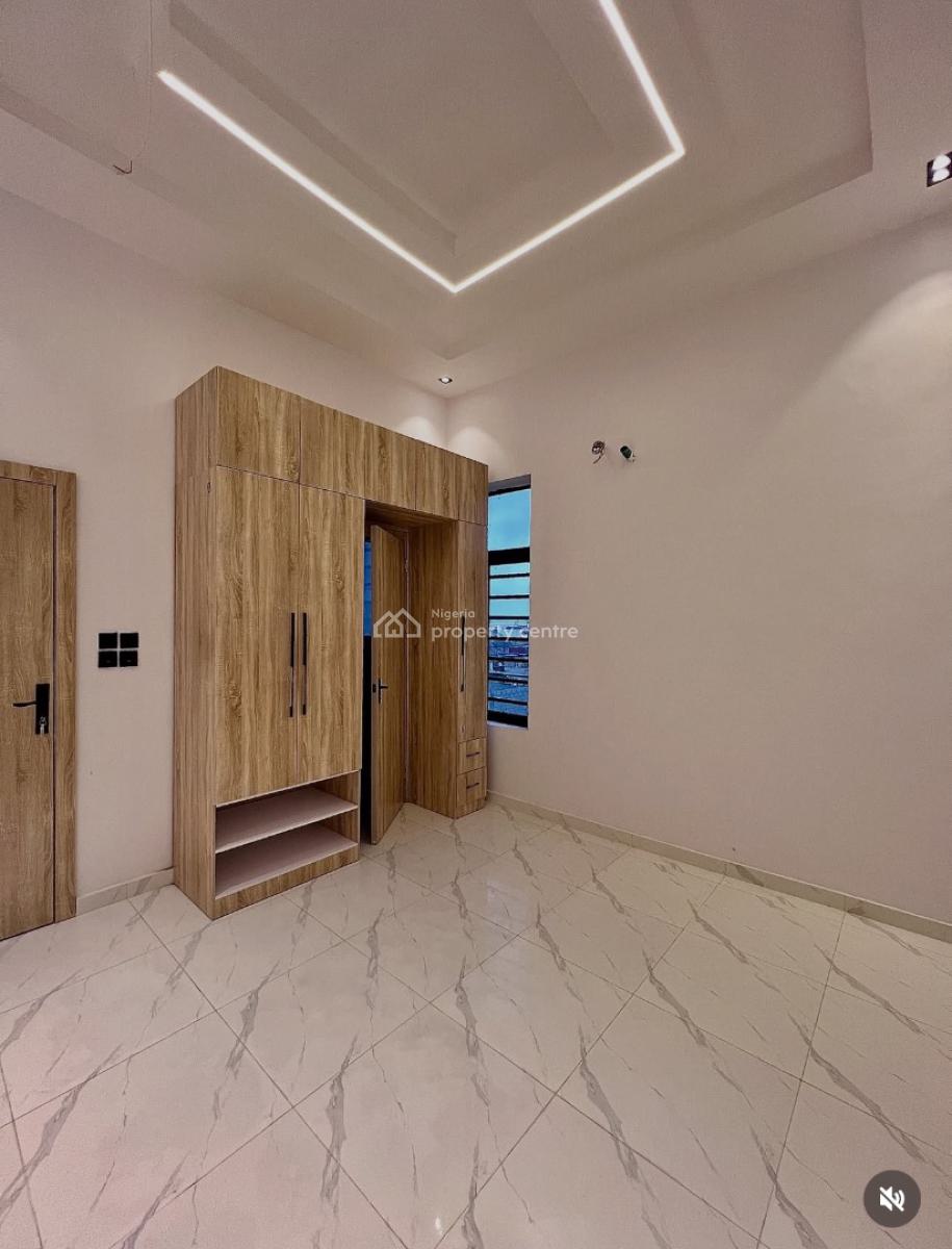 Contemporary Smart 4bedroom Fully Detached Duplex with Room Bq., Smart & Luxury Home Inside a Gated and Secured Estate in Ajah, Lekki, Lagos, Detached Duplex for Sale