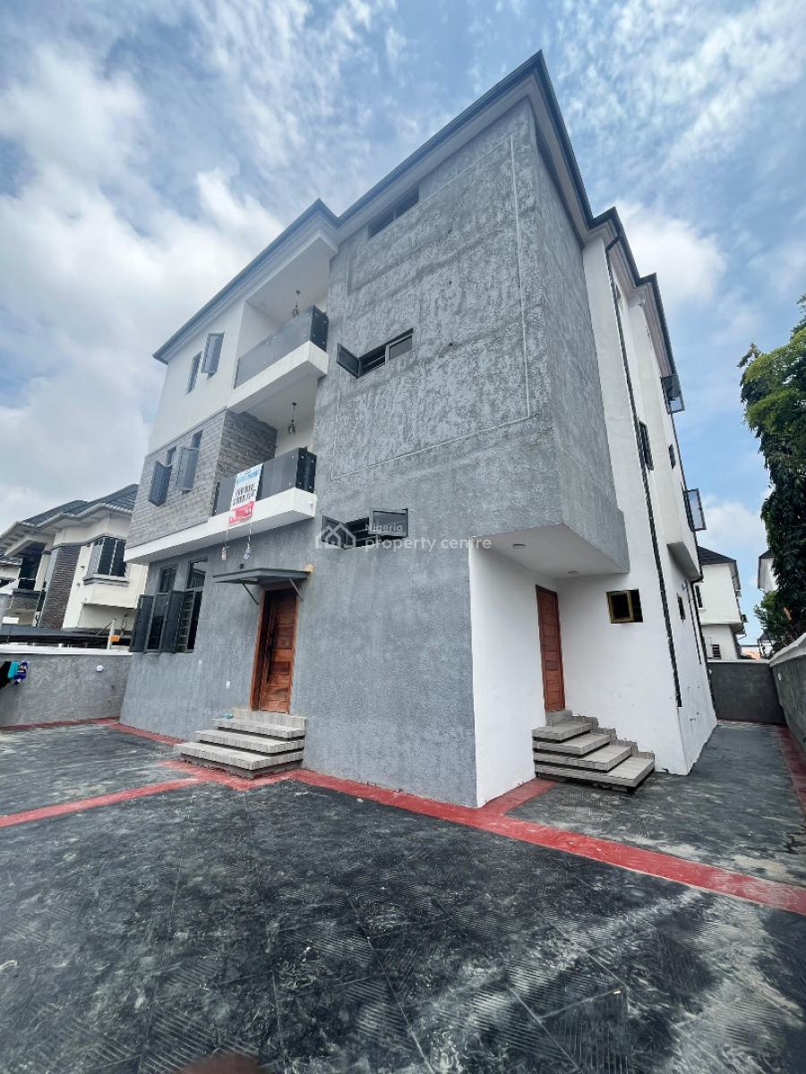 4 Bedroom Detached Duplex, Osapa, Lekki, Lagos, Detached Duplex for Rent