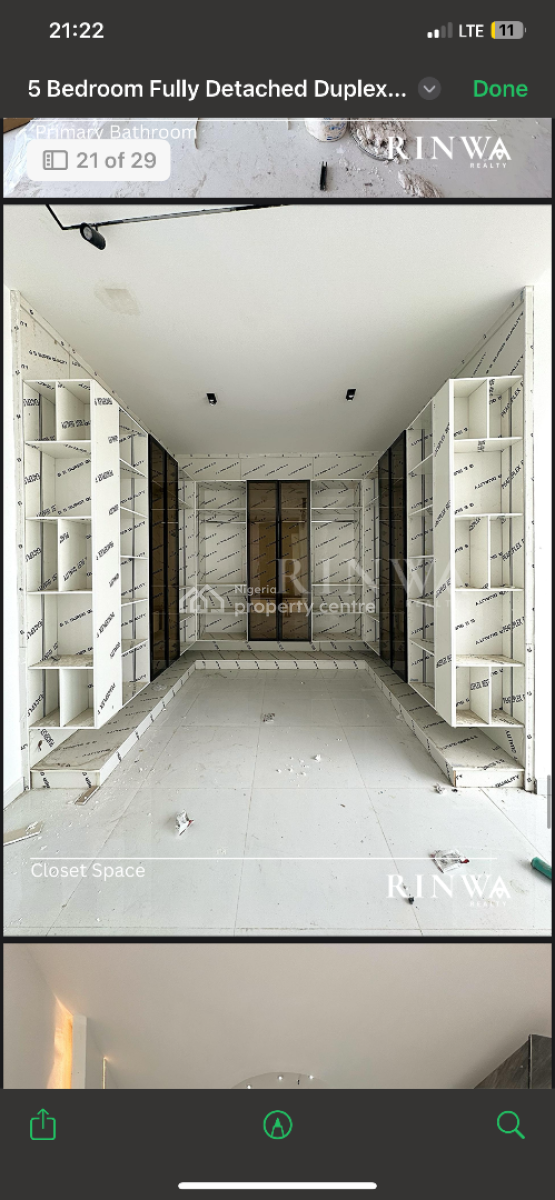 5 Bedroom Fully Detached, Osapa, Lekki, Lagos, Detached Duplex for Sale