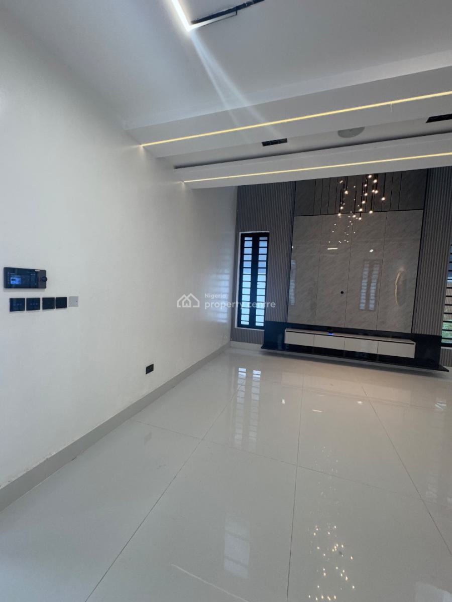 Luxury 5 Bedroom Fully Detached Duplex, Rooftop, Cinema, Swimming Pool, Less Than 2 Minutes Drive Away From Purple Mall Lekki, Osapa, Lekki, Lagos, House for Sale