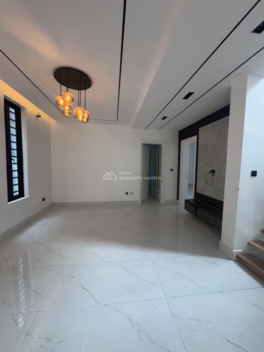 Luxury 5 Bedroom Fully Detached Duplex, Rooftop, Cinema, Swimming Pool, Less Than 2 Minutes Drive Away From Purple Mall Lekki, Osapa, Lekki, Lagos, House for Sale