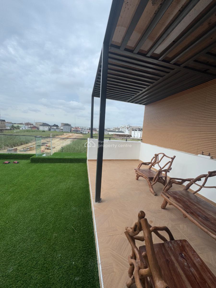 Luxury 5 Bedroom Fully Detached Duplex, Rooftop, Cinema, Swimming Pool, Less Than 2 Minutes Drive Away From Purple Mall Lekki, Osapa, Lekki, Lagos, House for Sale