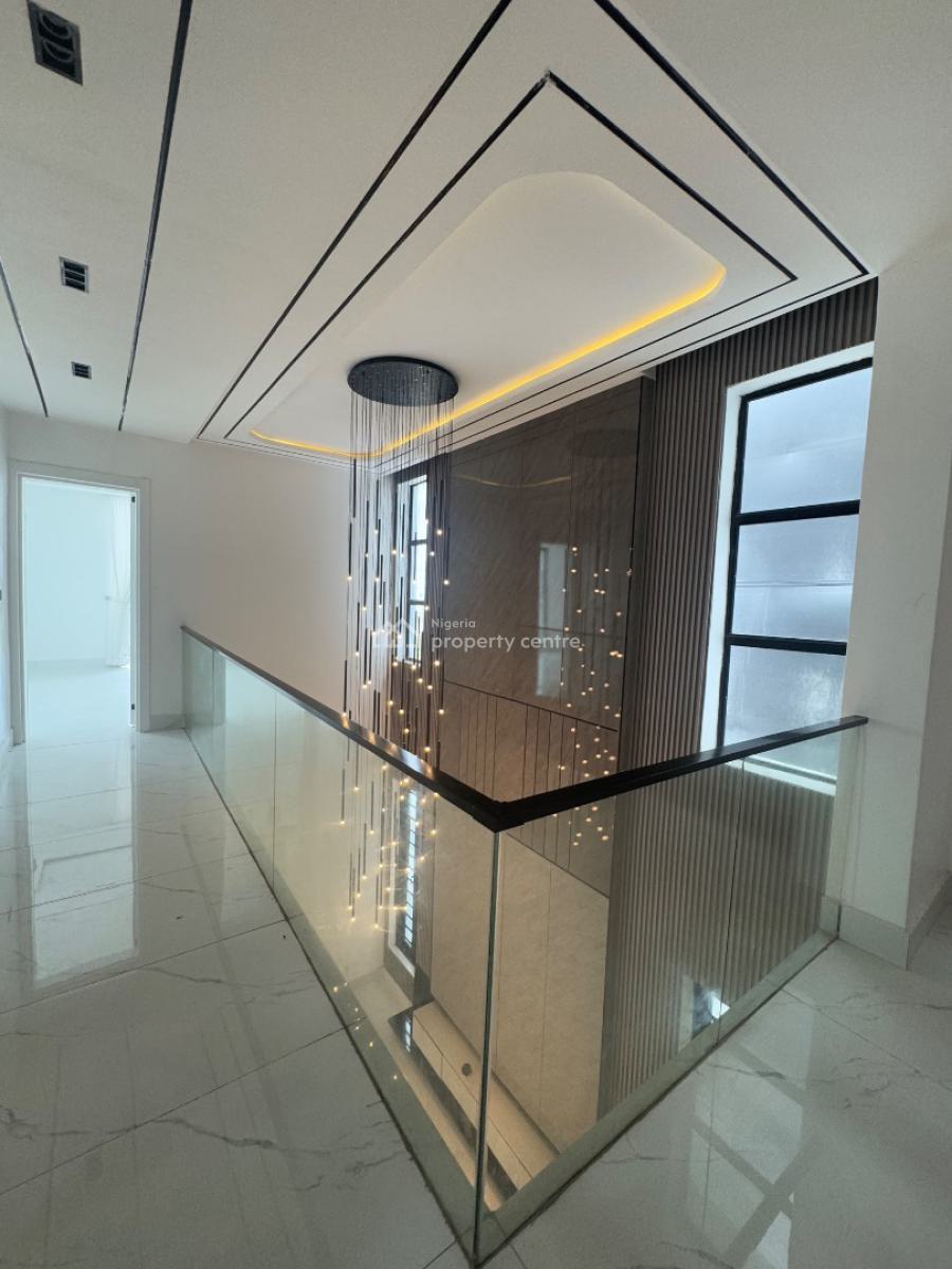 Luxury 5 Bedroom Fully Detached Duplex, Rooftop, Cinema, Swimming Pool, Less Than 2 Minutes Drive Away From Purple Mall Lekki, Osapa, Lekki, Lagos, House for Sale