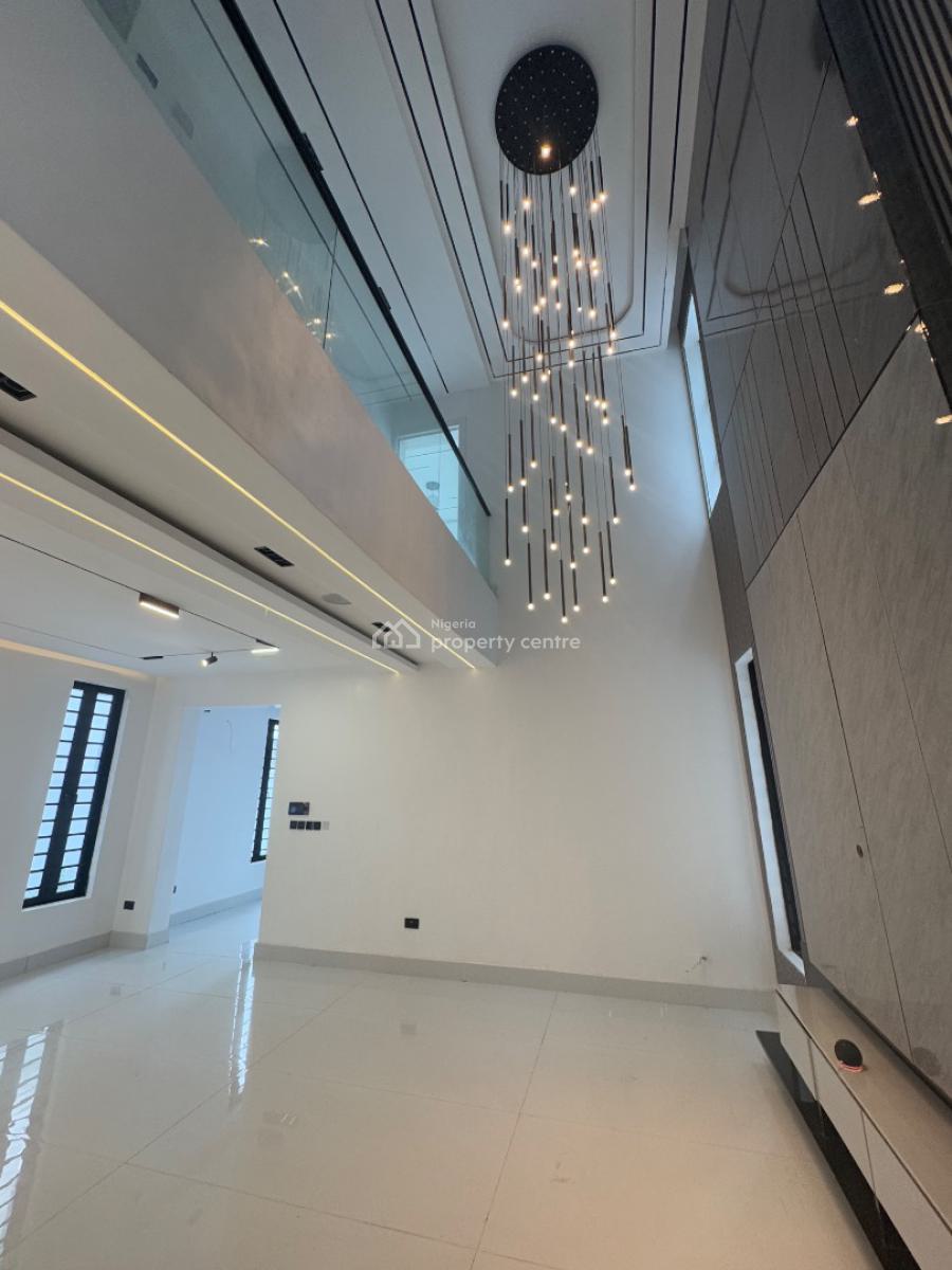 Luxury 5 Bedroom Fully Detached Duplex, Rooftop, Cinema, Swimming Pool, Less Than 2 Minutes Drive Away From Purple Mall Lekki, Osapa, Lekki, Lagos, House for Sale