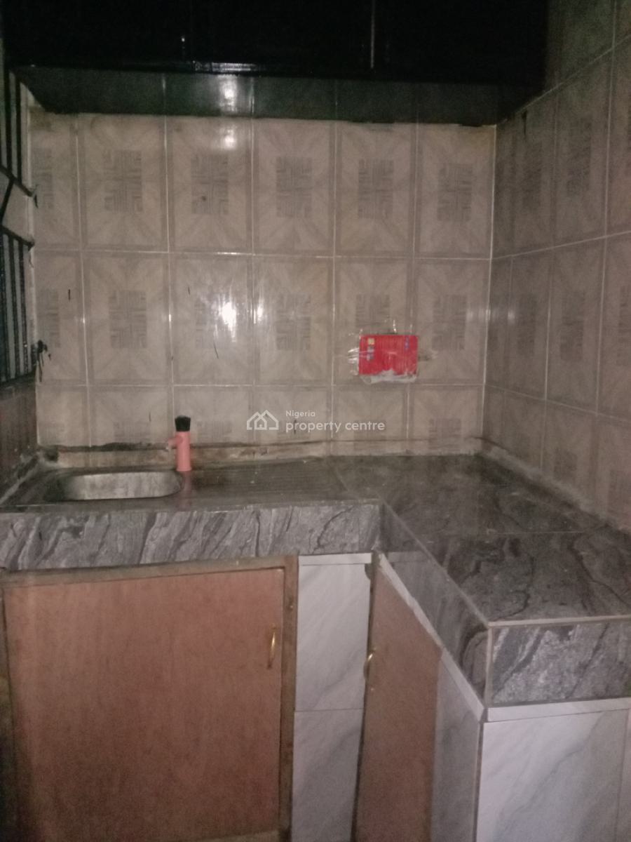 Room and Parlor Self-con Downstairs, Ado Off Langbasa Road, Not Far From Roundabout, Ajah, Lagos, Mini Flat (room and Parlour) for Rent