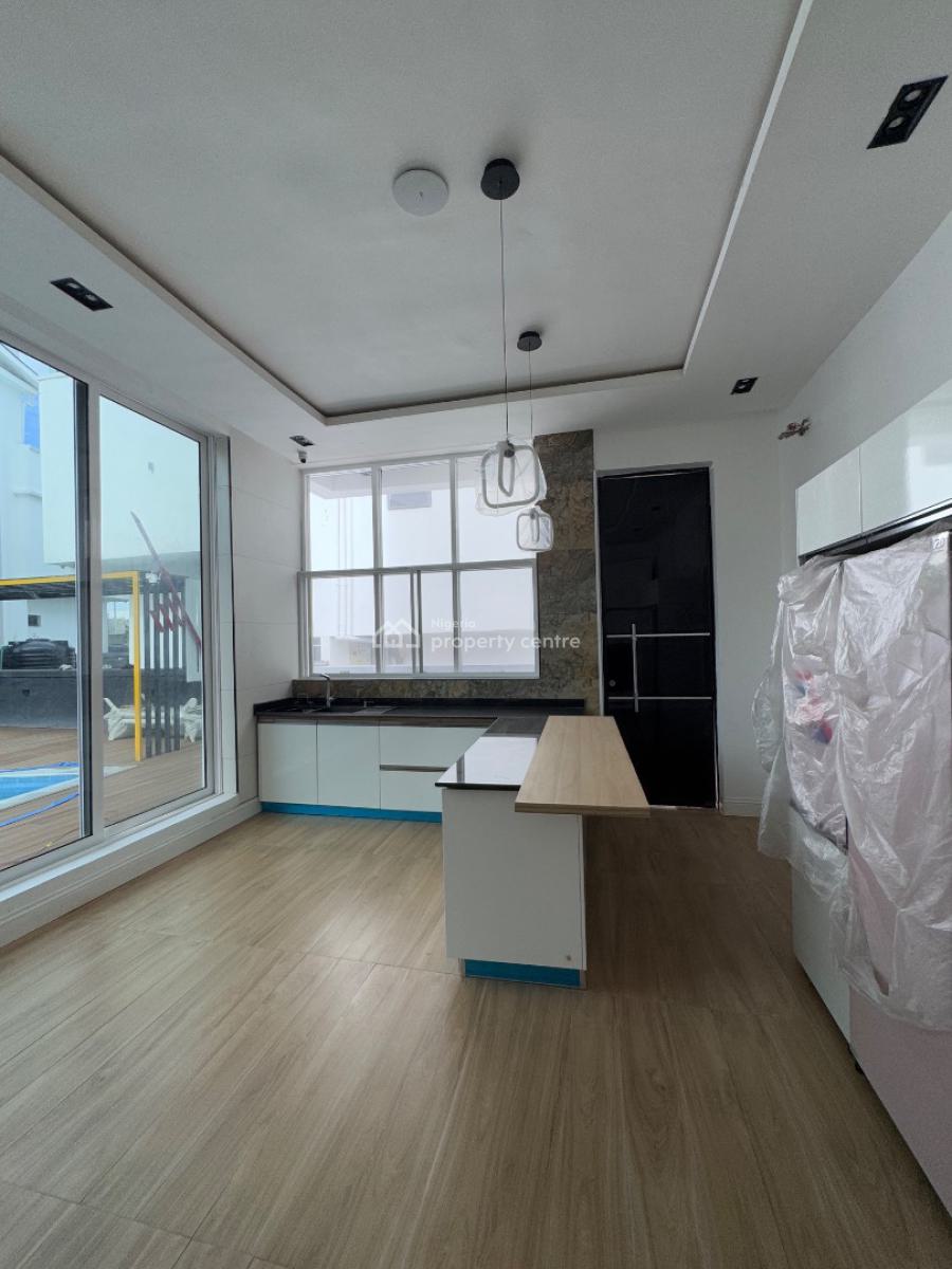 Luxury Five (5) Bedroom Fully Detached Duplex + Car, Cinema, Rooftop, Less Than 2 Minutes Drive Away From Ebeano Supermarket, Osapa, Lekki, Lagos, Detached Duplex for Sale