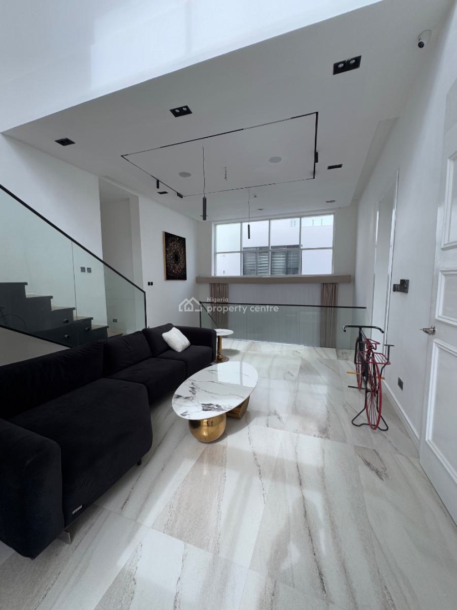 Luxury Five (5) Bedroom Fully Detached Duplex + Car, Cinema, Rooftop, Less Than 2 Minutes Drive Away From Ebeano Supermarket, Osapa, Lekki, Lagos, Detached Duplex for Sale