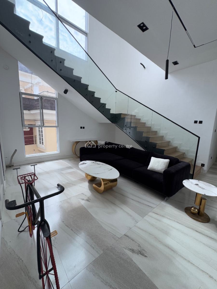 Luxury Five (5) Bedroom Fully Detached Duplex + Car, Cinema, Rooftop, Less Than 2 Minutes Drive Away From Ebeano Supermarket, Osapa, Lekki, Lagos, Detached Duplex for Sale