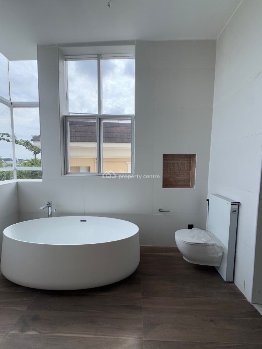 Luxury Five (5) Bedroom Fully Detached Duplex + Car, Cinema, Rooftop, Less Than 2 Minutes Drive Away From Ebeano Supermarket, Osapa, Lekki, Lagos, Detached Duplex for Sale