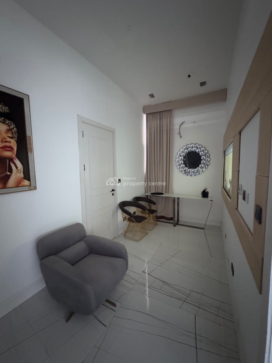Luxury Five (5) Bedroom Fully Detached Duplex + Car, Cinema, Rooftop, Less Than 2 Minutes Drive Away From Ebeano Supermarket, Osapa, Lekki, Lagos, Detached Duplex for Sale