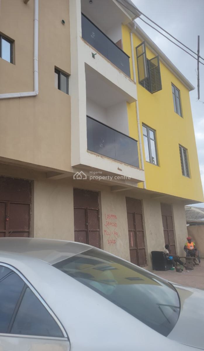 Newly Studio Roomself Apartments, Back Ikeja Army Cantonment, Off Bank Anthony Way, Onigbongbo, Maryland, Lagos, Self Contain (single Rooms) for Rent